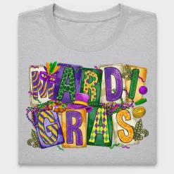 Mardi Gras Party DTF Transfer