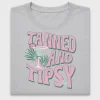 Retro Tanned And Tipsy DTF Transfer