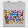 Best Music Teacher DTF Transfer