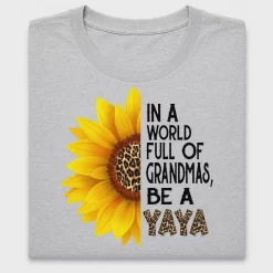 Be A Yaya Sunflower DTF Transfer