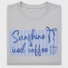 Sunshine Iced Coffee DTF Transfer