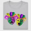 Mardi Gras Carnival Mask DTF Transfer