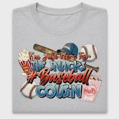 Baseball Cousin Snack Time DTF Transfer