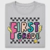 First Grade Retro DTF Transfer