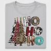 Western Christmas Ho Ho Ho DTF Transfer