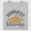 Harvest Blessings Pumpkin DTF Transfer