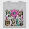 Mama Bear Leopard Floral DTF Transfer