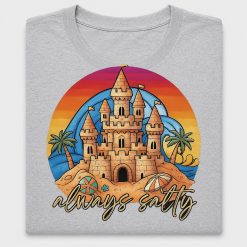 Always Salty Sand Castle DTF Transfer