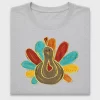 Whimsical Turkey DTF Transfer