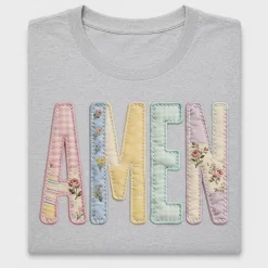 Retro Floral Amen DTF Transfer
