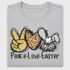 Peace Love Easter DTF Transfer