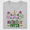 Shamrock Cutie Unicorn DTF Transfer