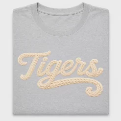 Preppy Tigers Faux Yarn DTF Transfer
