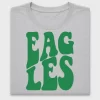 Groovy Eagles Stacked Letters DTF Transfer
