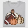 Fall Sports Pumpkin DTF Transfer