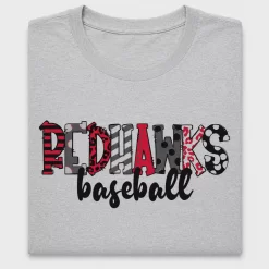 Redhawks Baseball DTF Transfer