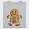Hand-Painted Gingerbread Man DTF Transfer