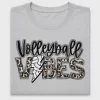 Volleyball Vibes Leopard DTF Transfer