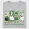 Just A Lucky Goose St Patrick's Day DTF Transfer