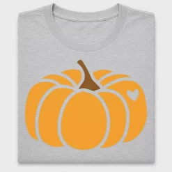 Fall Pumpkin Heart DTF Transfer