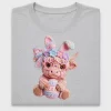 Crochet Highland Cow DTF Transfer