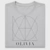Minimalist Geometric Name DTF Transfer