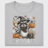 Spooky Raccoon Halloween DTF Transfer