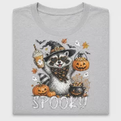 Spooky Raccoon Halloween DTF Transfer