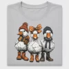 Cozy Fall Goose Trio DTF Transfer