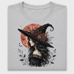 Gothic Witch Moon DTF Transfer