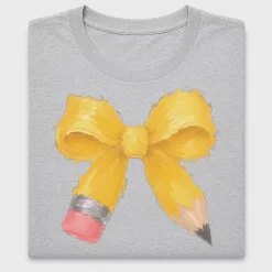 Back to School Pencil Bow DTF Transfer