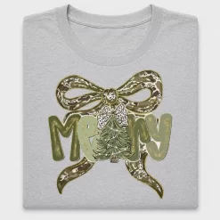 Vintage Coquette Bow Christmas DTF Transfer