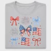 Coquette Bows Fourth of July DTF Transfer