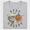 Retro Stay Creepy Skeleton DTF Transfer