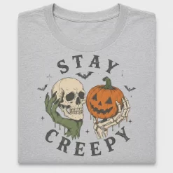 Retro Stay Creepy Skeleton DTF Transfer