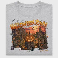 Vintage Halloween Town DTF Transfer
