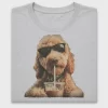 Cool Dog Sunglasses DTF Transfer
