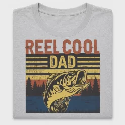 Reel Cool Dad Bass Fishing DTF Transfer
