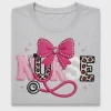 Coquette Nurse Stethoscope DTF Transfer