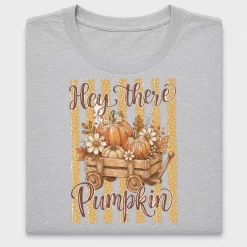 Hey There Pumpkin Wagon DTF Transfer