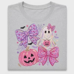 Preppy Coquette Ghost Halloween DTF Transfer