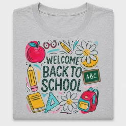 Welcome Back to School DTF Transfer