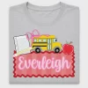 Back to School Bus Personalized DTF Transfer