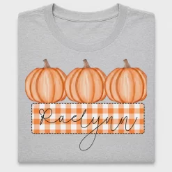 Fall Pumpkins Raggedy DTF Transfer