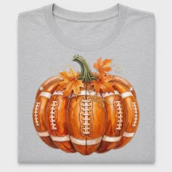 Football Pumpkin DTF Transfer