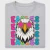 Colorful Eagle Sunglasses DTF Transfer