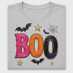 Boho Halloween BOO DTF Transfer
