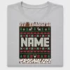 Retro Christmas Ugly Sweater DTF Transfer