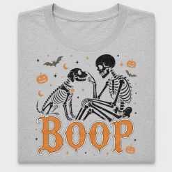 Skeleton Dog Boop Halloween DTF Transfer