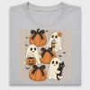 Retro Halloween Ghost Pumpkin DTF Transfer